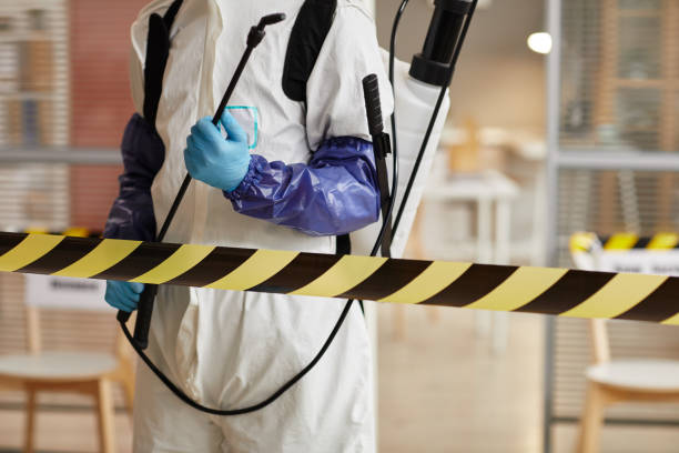 Professional Blood Cleanup technician working in Williston, NC